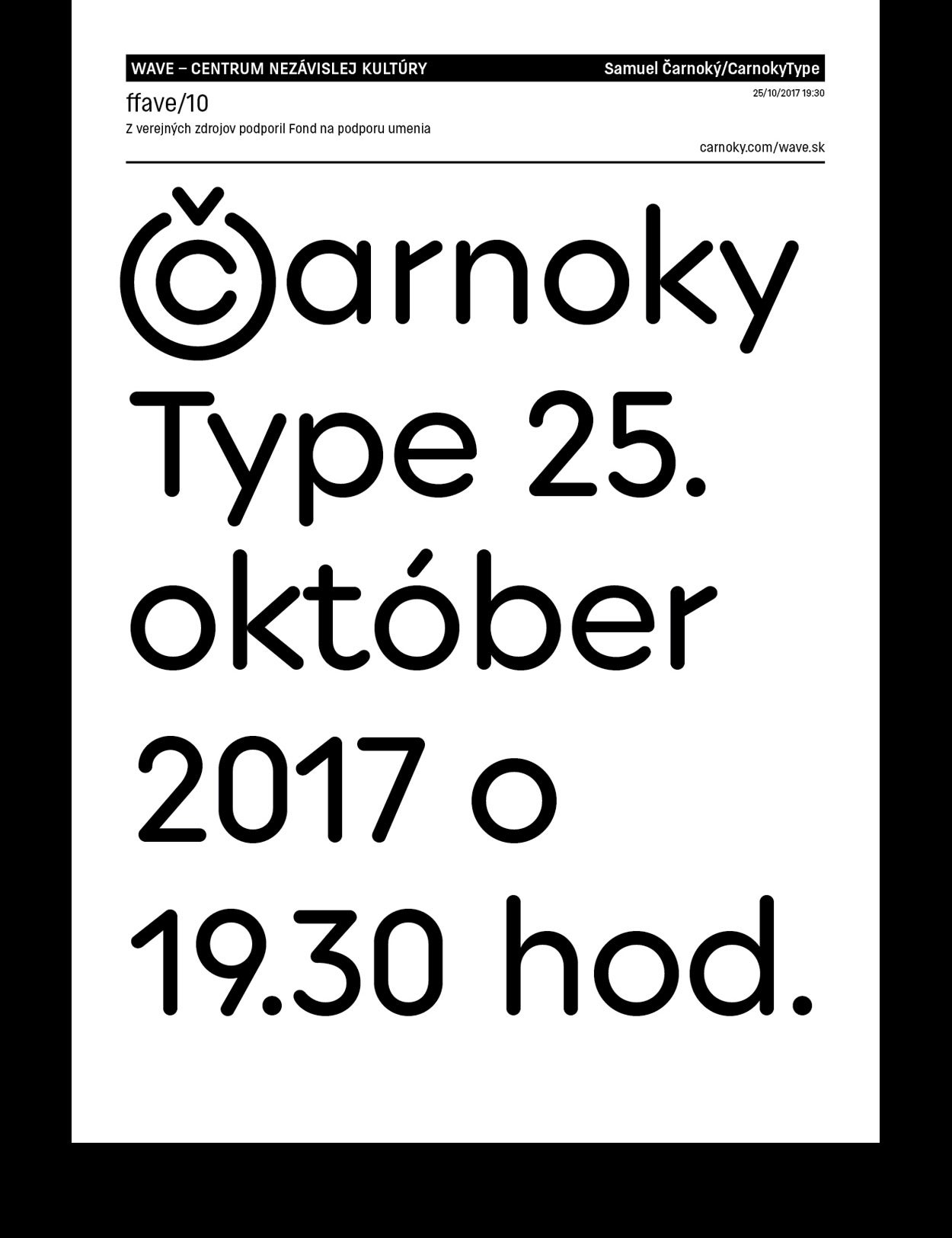 Typo posters