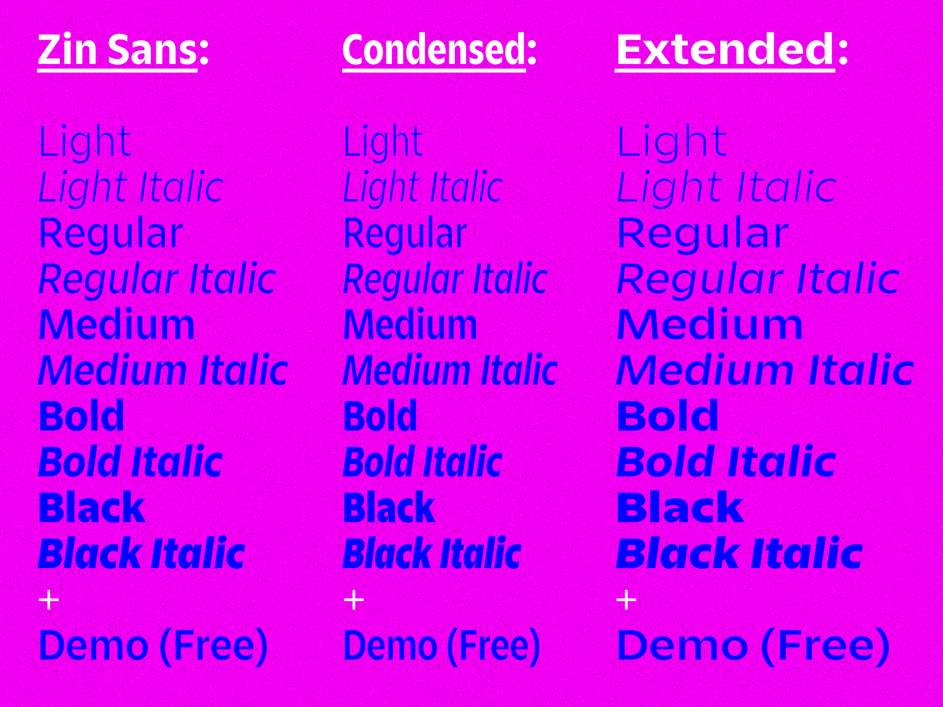 Zin Sans
